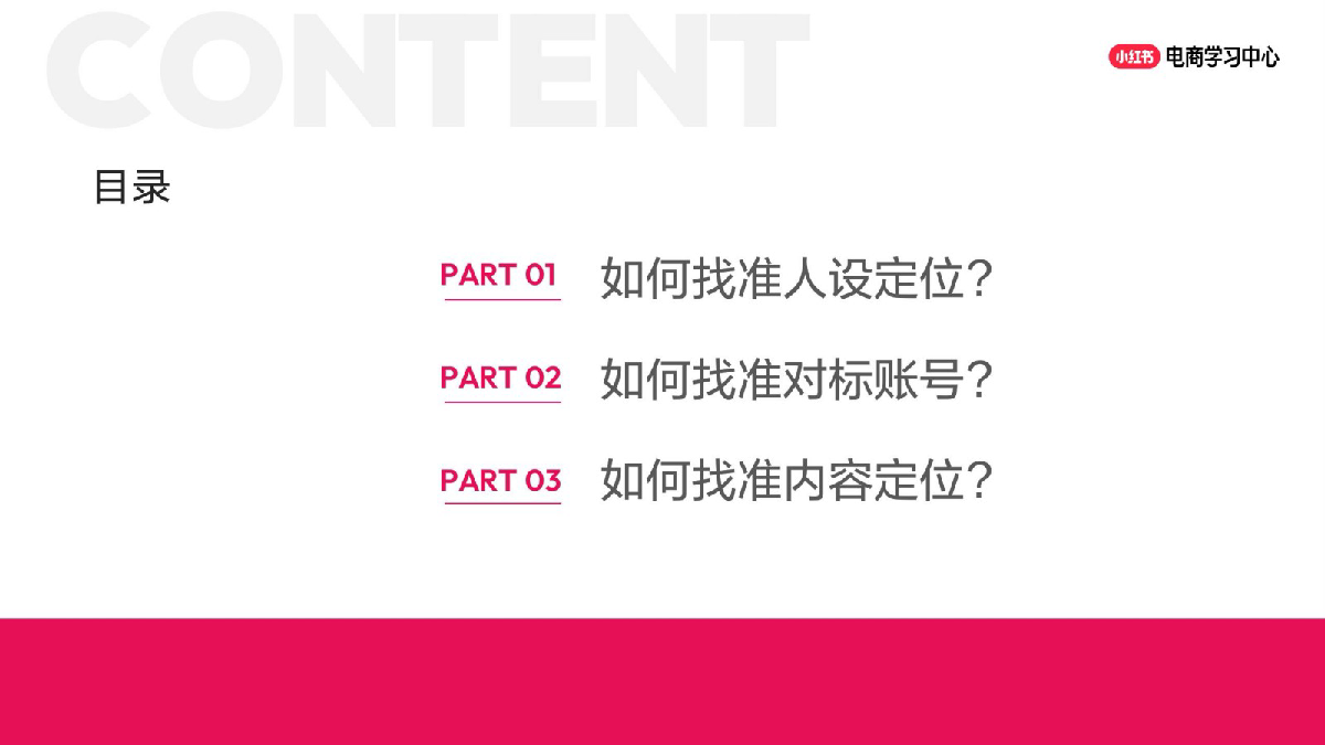 小红书3步精准定位法，让流量主动找你的秘密